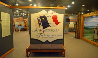 Permanent gallery, Acadian history, Musee Acadien, Miscouche