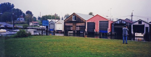 Port Rowan boat houses