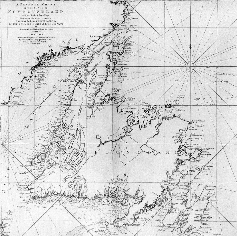 james-cook-map-nfld-1775