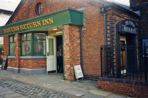 Replica Rovers Return working pub at Granada tour