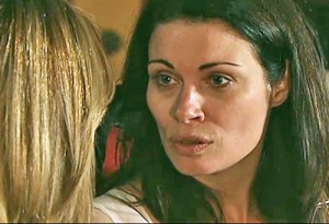 Carla telling Maria to get out