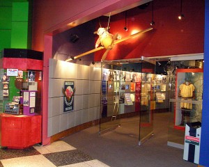 entrance to CBC Museum in Toronto broadcast centre