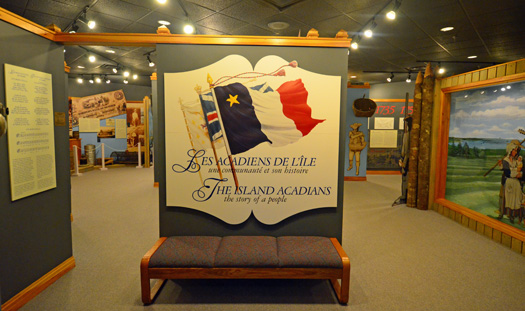 Permanent gallery, Acadian history, Musee Acadien, Miscouche Permanent gallery, Acadian history, Musee Acadien, Miscouche photo d stewart