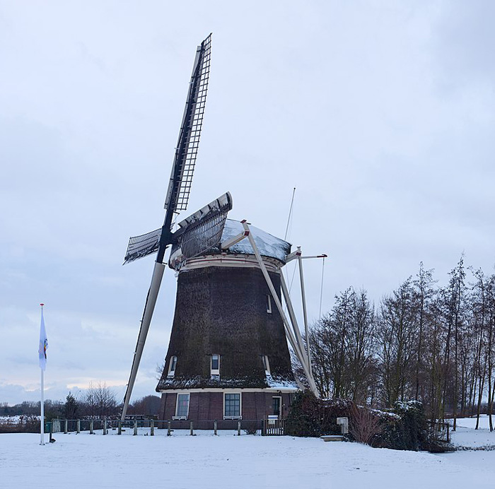 molen_de_1100_roe_in_de_sneeuw_amsterdam-2009-massimo-catarinella-wikicommons - windmills