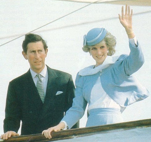 charles and diana waving st john's Charles and Diana waving - royalty