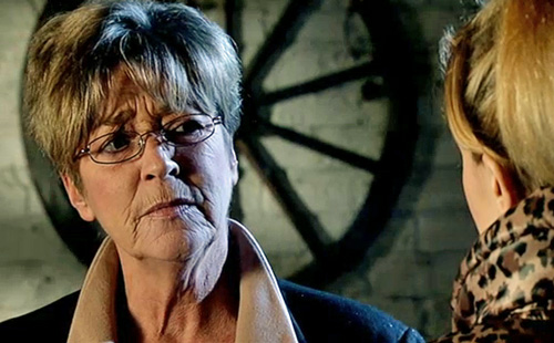 cause-you-know-something Becky saying to Deirdre you know something - sin