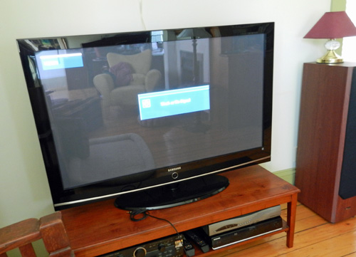 tv with no signal message photo d stewart - no olympics