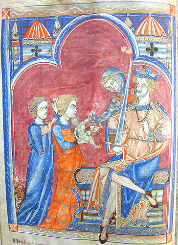 King Solomon C14th-Psalter-St.-John's-Cambridge-joh.cam.ac.uk_library_special_collections_manuscripts_medieval_manuscripts_medman_A_K26_K26f10v.htm