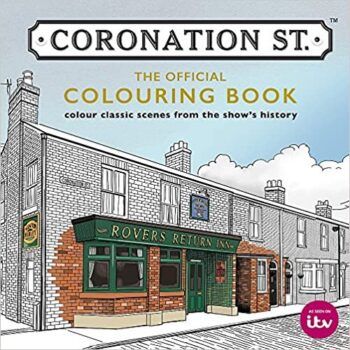corrie colouring book