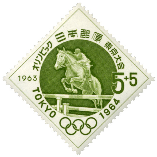 1964_olympics_equestrian_stamp_of_japan 1964_olympics_equestrian_stamp_of_japan-wikicommons