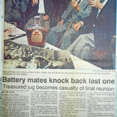 World War I Reunion 1987