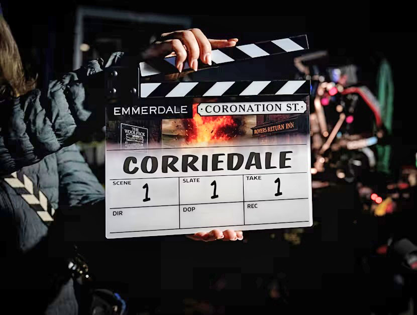 CORRIEDALE_Clapperboard-ITV Corriedale Clapperboard ITV
