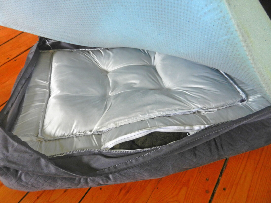 padding inside dog bed photo d stewart
